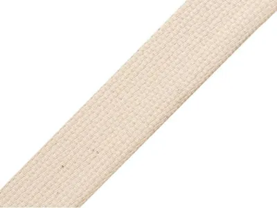 Obrázek produktu pro Popruh bavlněný 30mm režný, galanterie, metráž / 1 m