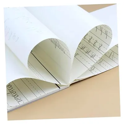 Produktbild von Englisches Schreibübungsbuch A4 mit 40 Seiten für Schreibschrift und Kalligrafie