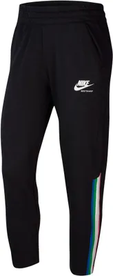 Produktbild von Nike W Nsw Hrtg Pant Flc Black/Grey Fog/White L