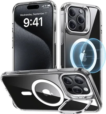 Zdjęcie produktu dla ESR Classic Hybrid HaloLock etui do iPhone 16 Pro Max - przezroczyste