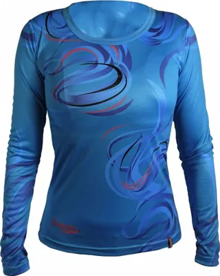 Produktbild von HAVEN Langarm Fahrradtrikot für den Sommer - ENERGY CRAZY LONG - Blau L