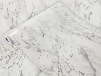 Produktbild von Klebefolie Möbel 45x25 cm - Marmor Hellgrau - Selbstklebende Möbelfolie in Deko-Stil - Folie für Möbel ideal zum Renovieren von Schränken und Arbeitsplatten