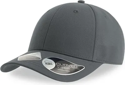 Produktbild von Atlantis JOSC | Joshua Cap Baseballkappe er recycelter Polyester - Farbe: Dark Grey - Größe: One Size