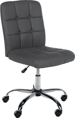 Produktbild von Bürostuhl Trenton, Kunstleder, stufenlos höhenverstellbar, Leichtlaufrollen, 58x58x87-97 cm, 150 kg