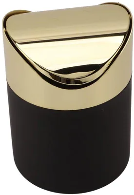 Image de Petit récipient de rangement pour déchets de bureau - Pratique - Idéal pour les petits déchets - Nécessite peu d'entretien - Poubelle de bureau