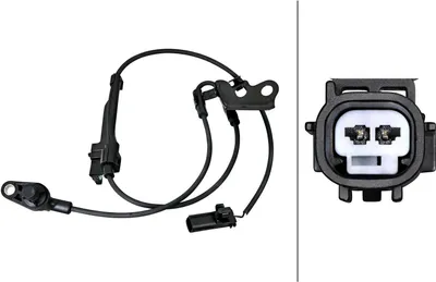 Produktbild von HELLA ABS Sensor Raddrehzahl Vorne Rechts für TOYOTA COROLLA Stufenheck (E15) 6PU 230 048-931