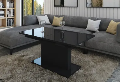 Produktbild von MINIO Multifunktionstisch OPTIMA Schwarz Hochglanz