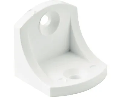 Obrázek produktu pro Walteco Univerzální úhelník 24x23x23 mm, plast, bílý, 4 ks