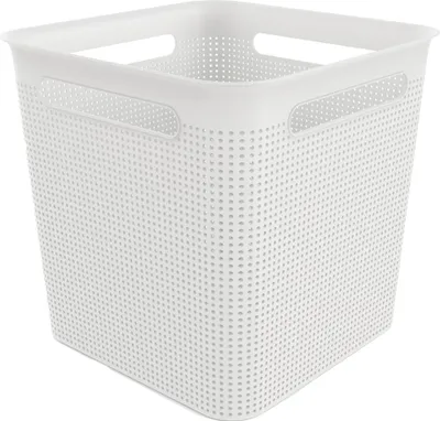 Produktbild von Box quadratisch 18 l BRISEN, Farbe:Weiß