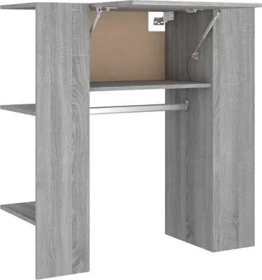 Produktbild von "WINTER SALE" Flurschrank Grau Sonoma 97,5x37x99 cm Holzwerkstoff - Schränke & Zubehör NEU7174779