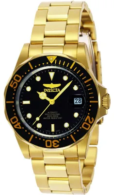 Obrázok produktu pre Invicta Pro Diver 8929 Pánske Hodinky - Automatické Hnutie - Nerezová Oceľ s Čiernym Ciferníkom - 40 mm