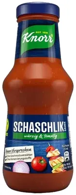 Image de Knorr Schaschlik Sauce épicée et tomate parfaite pour la viande 250ml