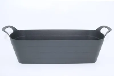 Produktbild von Kräuterkasten aus Kunststoff ca. 44×14×H15 cm – praktischer Pflanzkasten für Kräuter Blumen und Anzucht geeignet für Balkon Terrasse und Fensterbank