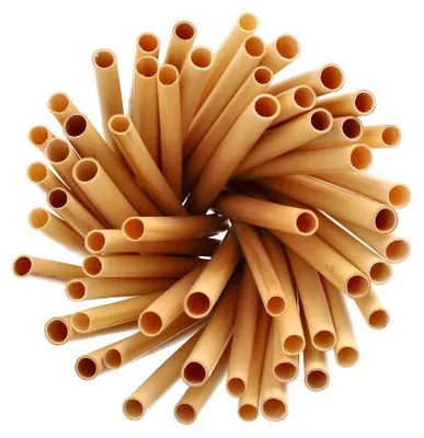Produktbild von Cocktail Trinkhalme Schilf "pure" Ø 7 mm · 15 cm
