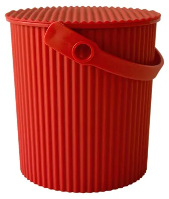 Image de Hachiman, seau pour bébé, couleur rouge, 0,7 litre