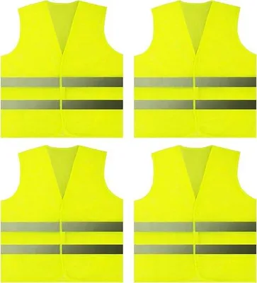 Productafbeelding van Famanu veiligheidsvest, zichtbaar - universele maat - polyester - ademend - herbruikbaar