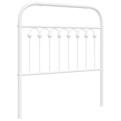 Produktbild von Ersatz-Kopfteil Metall Weiß 90 cm