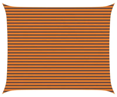 Obrázek produktu pro vidaXL Sluneční plachta, oranžová a hnědá, 5 x 4 m, 100 % polyester Oxford