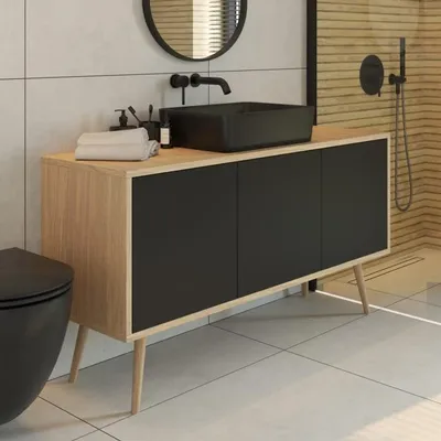 Imagen del producto de OLTENS Hedvig, mueble bajo lavabo, 140,3 x 49,7 cm