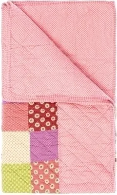 Produktbild von Patchwork Decke Francesca II Baumwolle Mehrfarbig