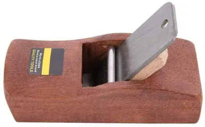 Image de Outils manuels 110 mm - Acier de haute qualité - Rabot à bois - Pour scier et polir