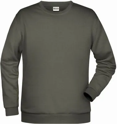 Produktbild von Klassisches Rundhals Sweatshirt für Herren dark-grey, Gr. 5XL