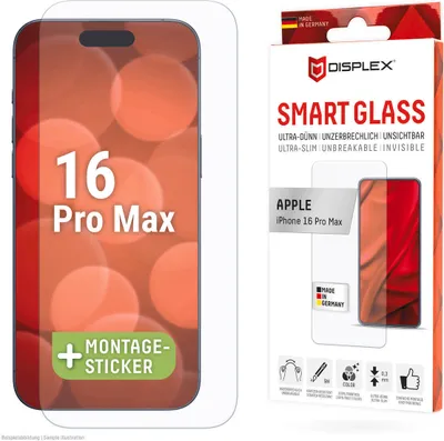 Immagine prodotto di DISPLEX Vetro intelligente iPhone 16 Pro Max
