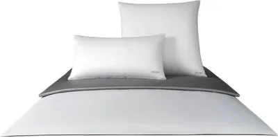 Produktbild von JOOP! Mako-Satin Bettwäsche Micro Pattern Farbe silber Größe 240x220+80x80