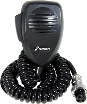Zdjęcie produktu dla Stabo 70055, Mikrofon radiowy, Przewodowa, Czarny, Stabo xm 3200/3400/ 3044/3082/4082, 120 mm, 84 mm