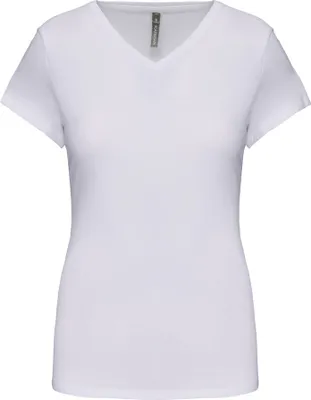 Immagine prodotto di T-shirt da donna Kariban a maniche corte con scollo a V