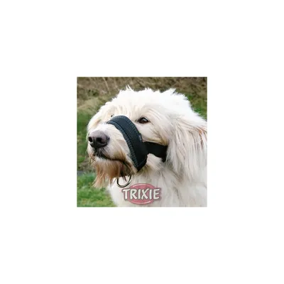 Produktbild von TRIXIE 19282, Hund, Schlaufenmaulkorb, XL, Schwarz, Einfarbig, Nylon