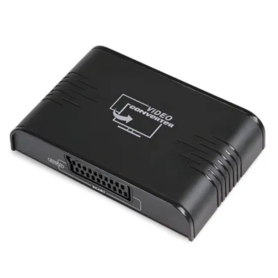 Produktbild von A01C Bolwins HDMI zu Scart Konverter – HD Receiver Signal Wandler Adapter für TV, 1080p