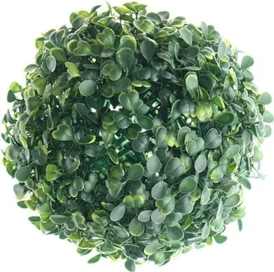 Produktbild von Kunstblumen Buchsbaumkugel Grün Ø 18 cm - PE Kunststoff