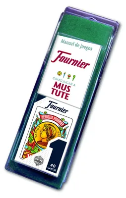 Obrázek produktu pro Sada karetní hry Fournier č. 1 40 karet a hrací podložka španělsky Transparent Transparent One Size