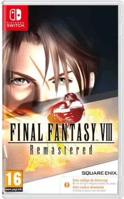 Obrázok produktu pre Square Enix Final Fantasy VIII Remastered, Nintendo Switch, T (neplnoletí)