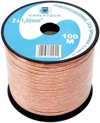 Produktbild von Cabletech Lautsprecherkabel CCA 2x1,50mm 1m