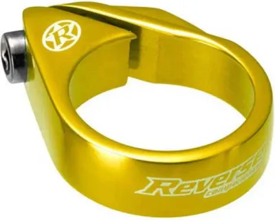 Produktbild von Reverse Alu Sattelstützen Bolt Klemme 34,9mm'' gold