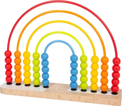 Produktbild von Small Foot  -  Houten Motoriekspiraal Regenboog