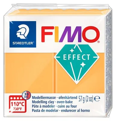 Obrázok produktu pre Polymérová hmota FIMO Effect 57 g - Neónová oranžová