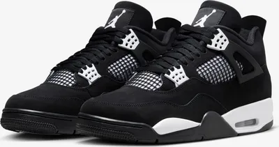 Produktbild von Nike Air Jordan 4 Retro "White Thunder" Black/White, FQ8138-001, Veľkosť: 39