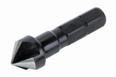 Obrázok produktu pre Wolfcraft 10 mm záhlbník na plech drevo plast HSS šesťhranná stopka