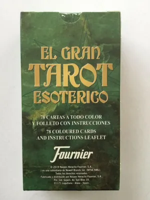 Zdjęcie produktu dla Karty tarota Fournier – ezoteryczne, wielobarwne, klasyczny zestaw
