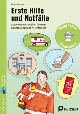 Produktbild von Persen Verlag Themenheft: Erste Hilfe und Notfälle – kindgerecht, sofort einsetzbar