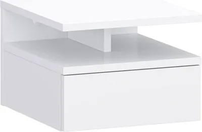Produktbild von Nachtkonsole T01 Nachtschrank 32x35x23cm weiß