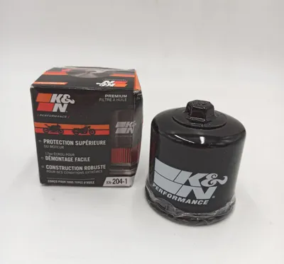 Zdjęcie produktu dla K&N Wkład filtra oleju Filtry motocyklowe KN 204 Wielokolorowy motocykl
