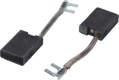Produktbild von vhbw 2x Kohlebürste 6,3 x 16 x 22,5 mm kompatibel mit Bosch GOF 1700, 1600 Winkelschleifer, Handkreissäge
