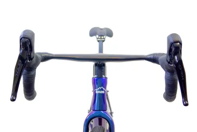 Produktbild von RINOS Carbon Gravel Bike Sandman4.0 Shimano GRX400 Blau 56 cm