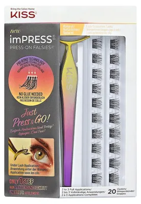 Obrázok produktu pre Falošné riasy v súprave thePRESS Press on Falsies Kit 01
