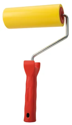 Produktbild von Tapetenroller Andrückroller Nahtroller mit Kunststoffgriff & extra dicke Walze