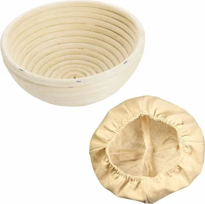 Produktbild von Westmark Set Gärkörbchen rund, Ø 20,5 x 8,1 cm, mit Bezug, 3207227B